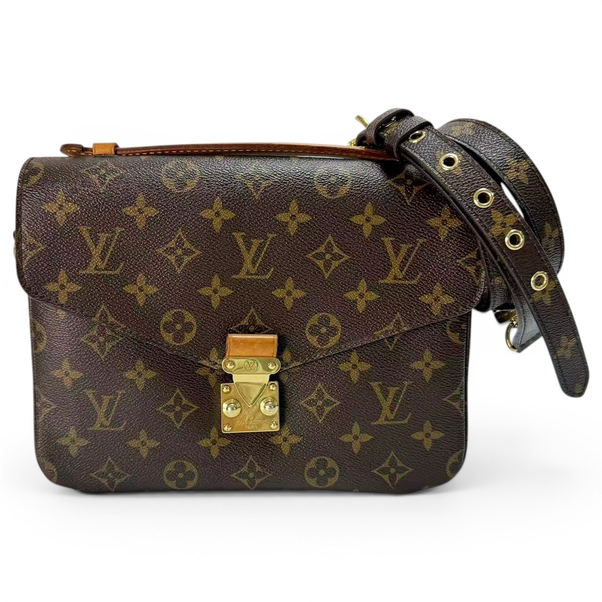 Metis leather crossbody bag