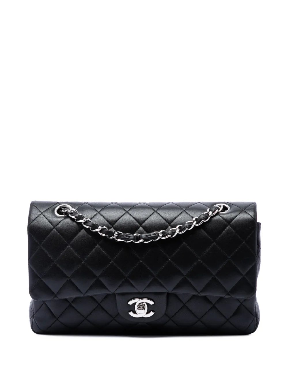 2009-2010 Medium Classic Lambskin Double Flap shoulder bag