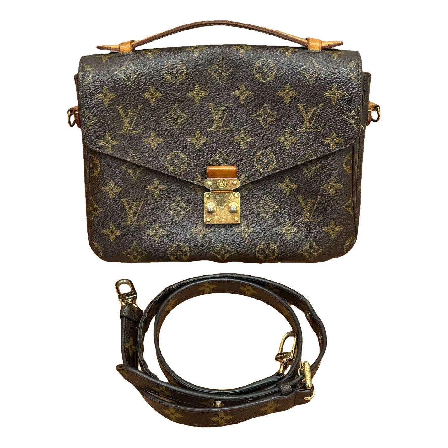 Metis leather handbag