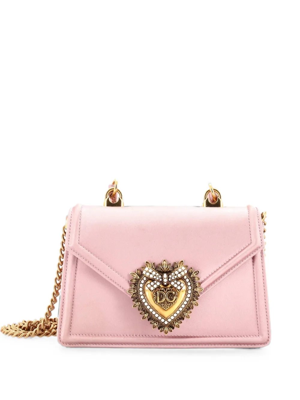 Dolce & Gabbana Devotion Top Handle Bag Satin Mini crossbody bag