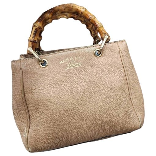 Bamboo Shopper leather mini bag