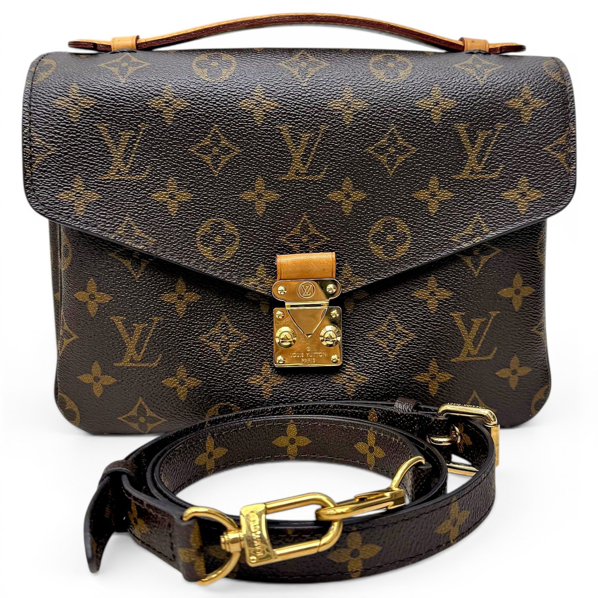 Metis leather handbag