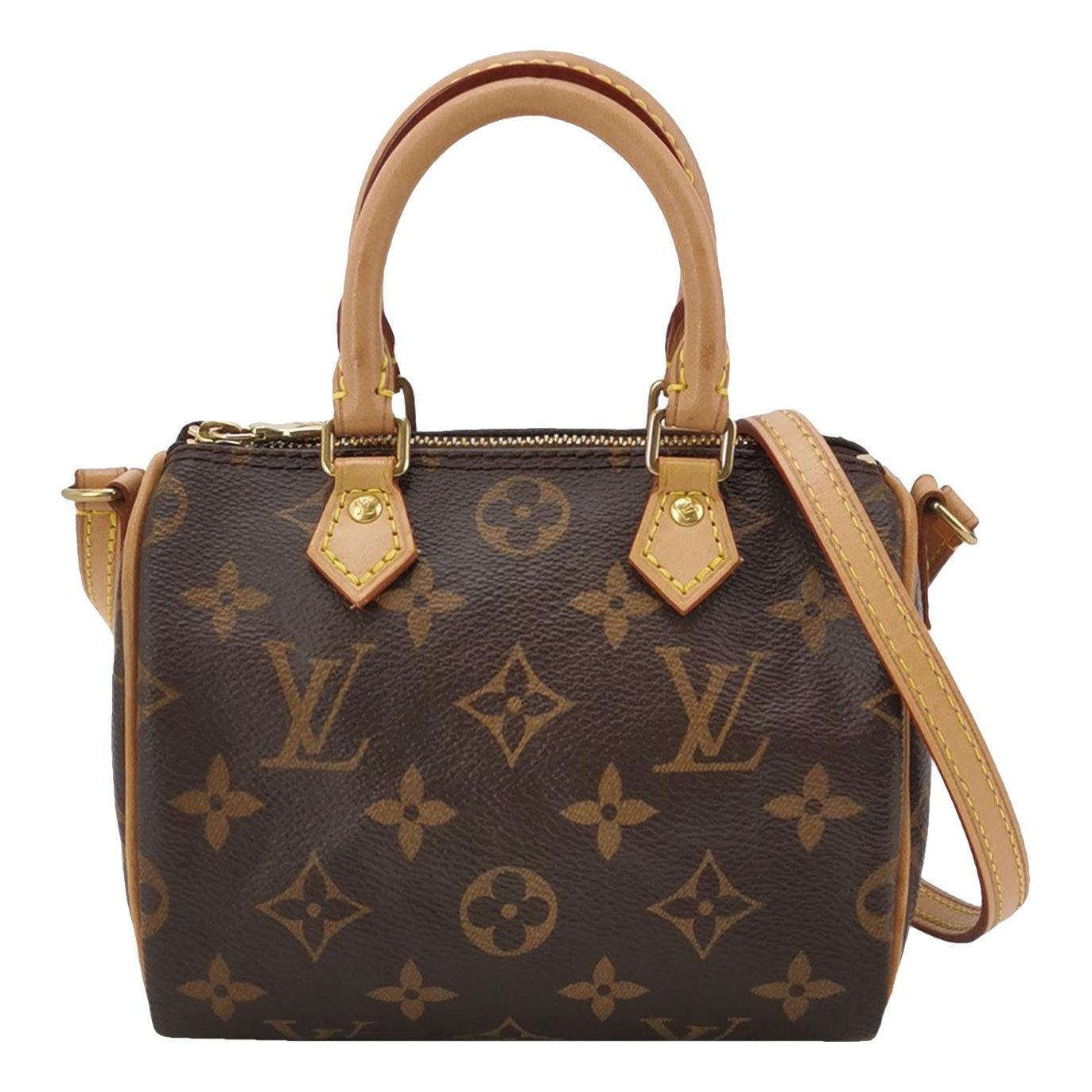 Speedy leather handbag