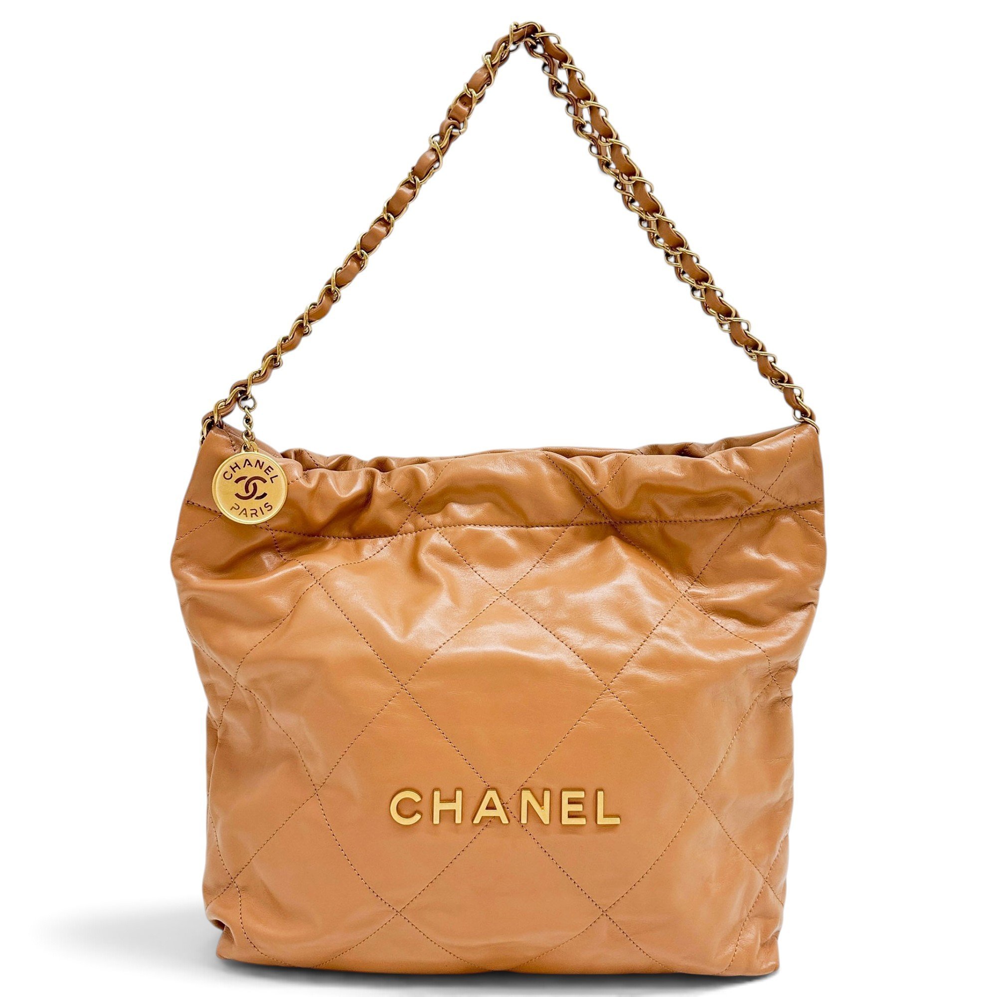 Chanel 22 leather handbag