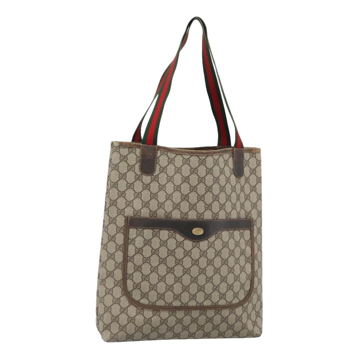Leather tote
