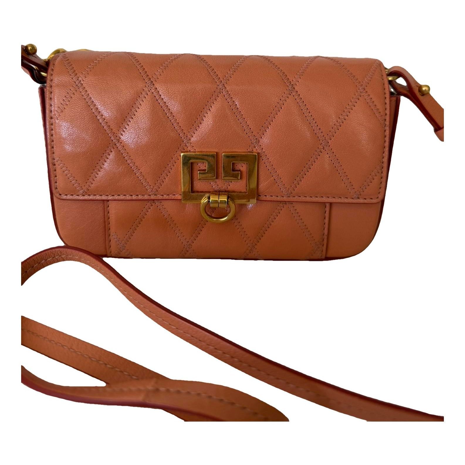 GV3 leather crossbody bag