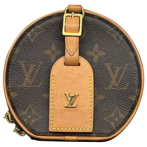 Boîte chapeau souple leather handbag