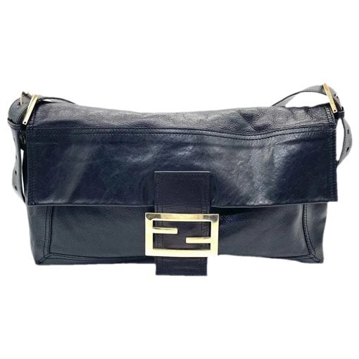 Baguette leather bag