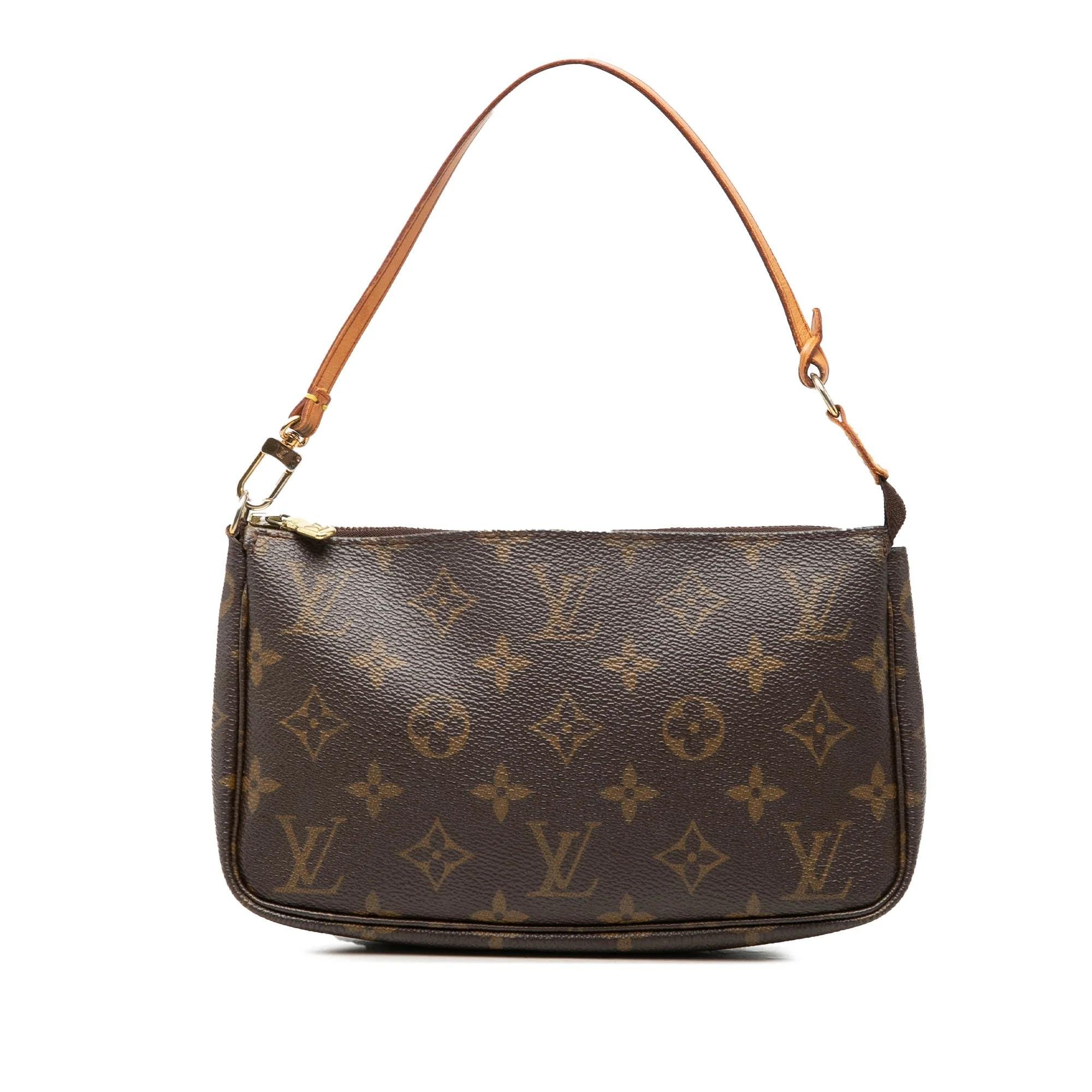 Pochette Accessoire leather handbag