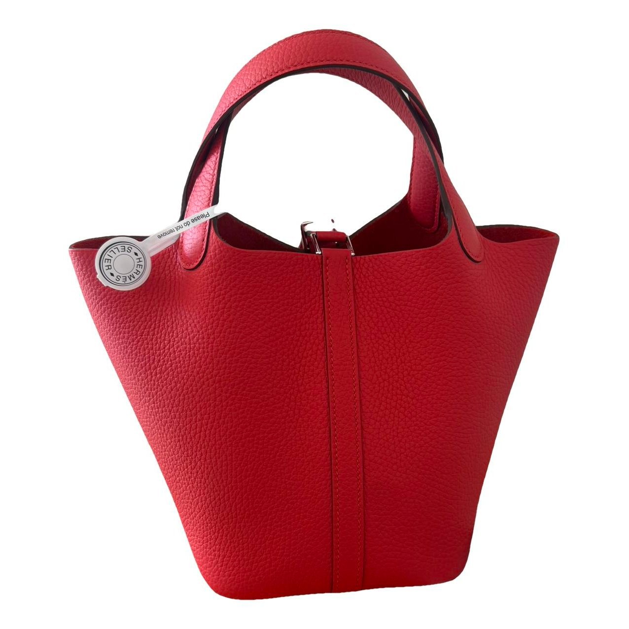 Hermes Picotin leather handbag