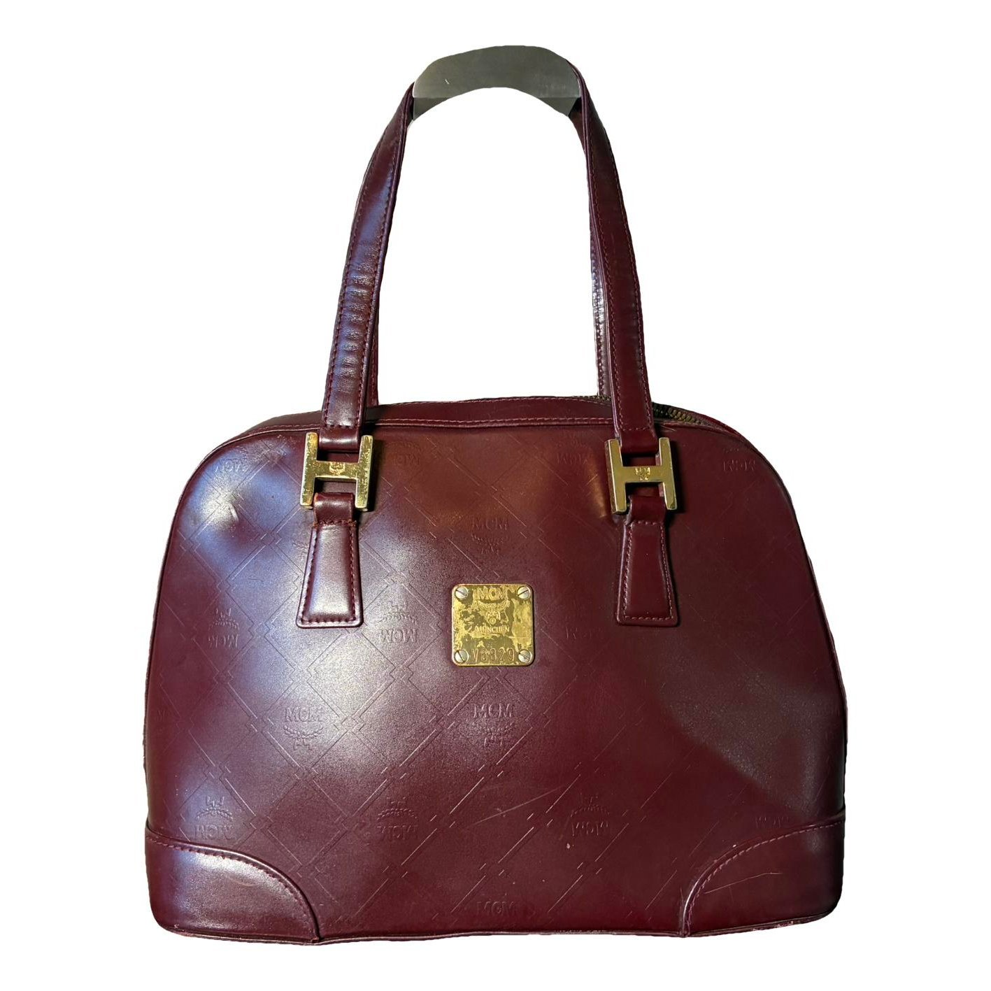 Leather satchel