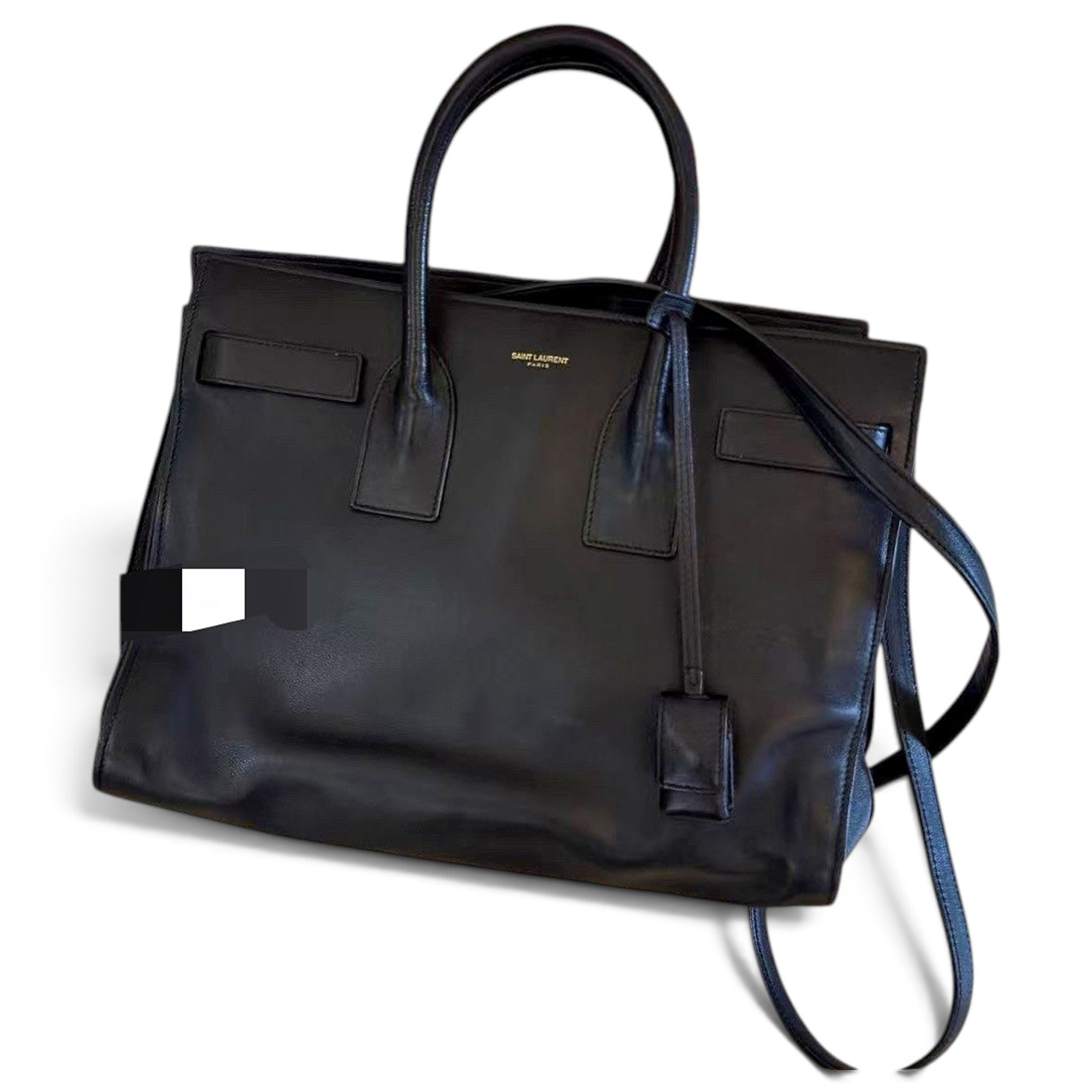 Sac de Jour leather tote