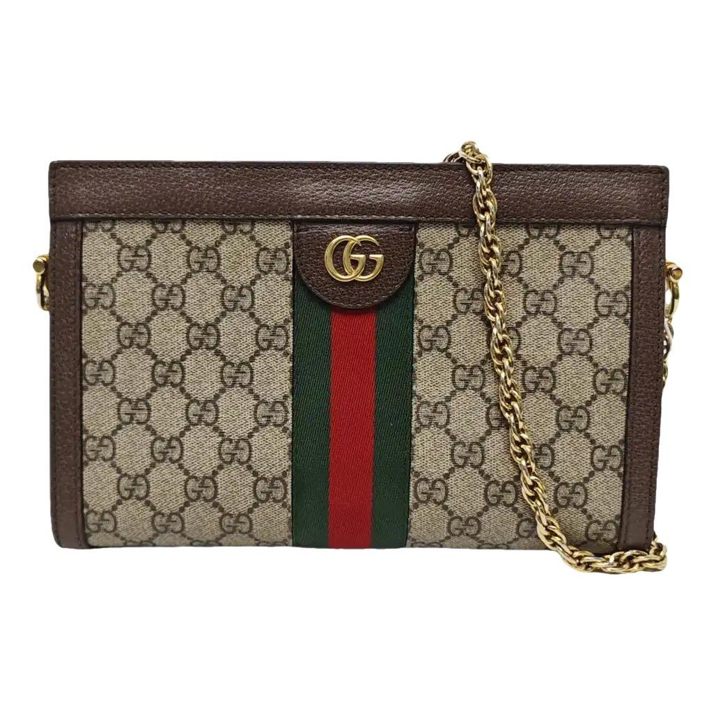 Ophidia leather crossbody bag