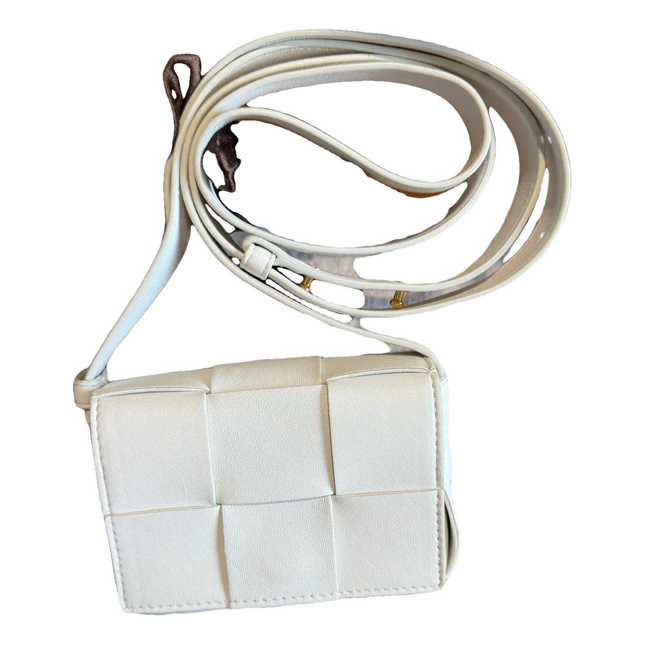 Cassette leather crossbody bag