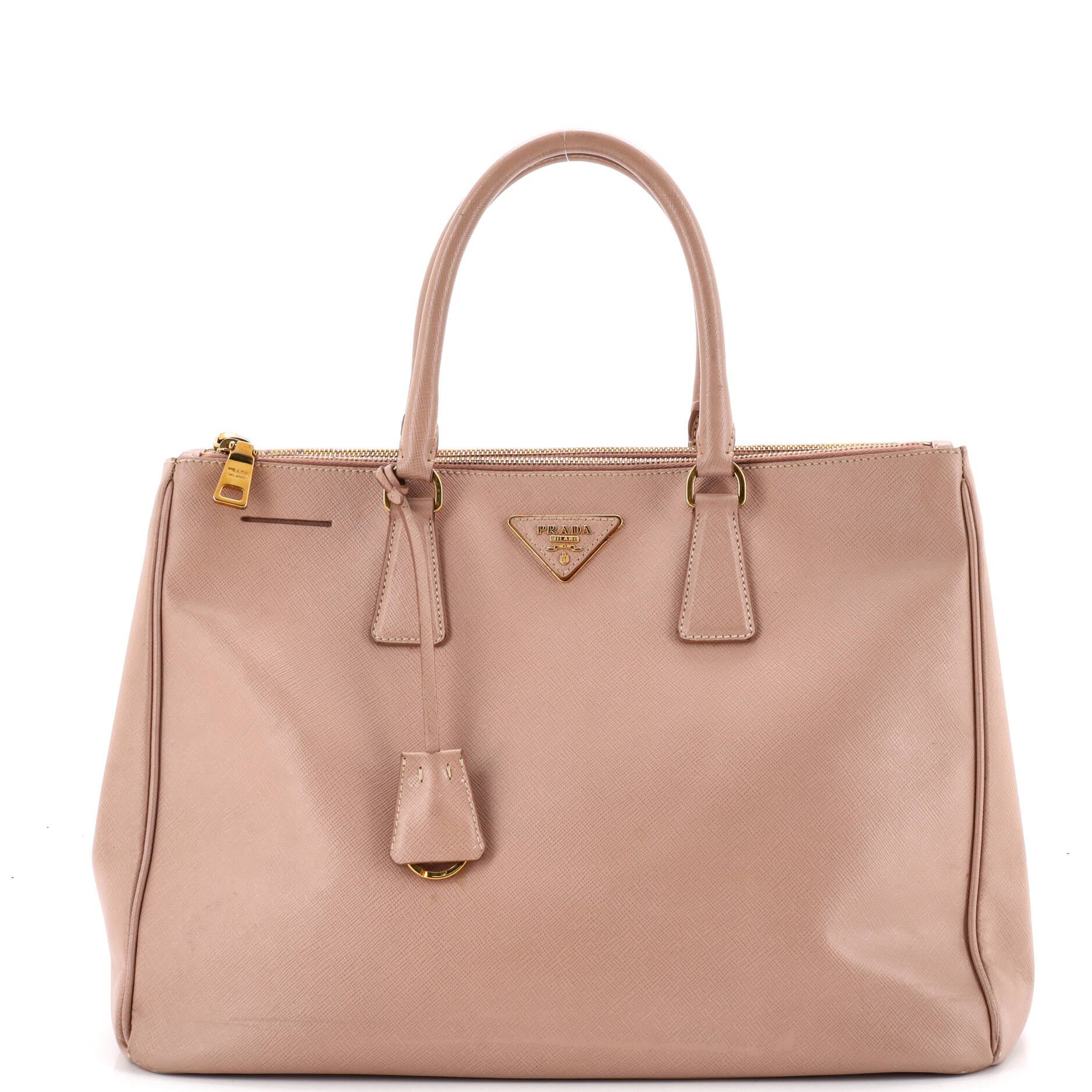 Leather tote