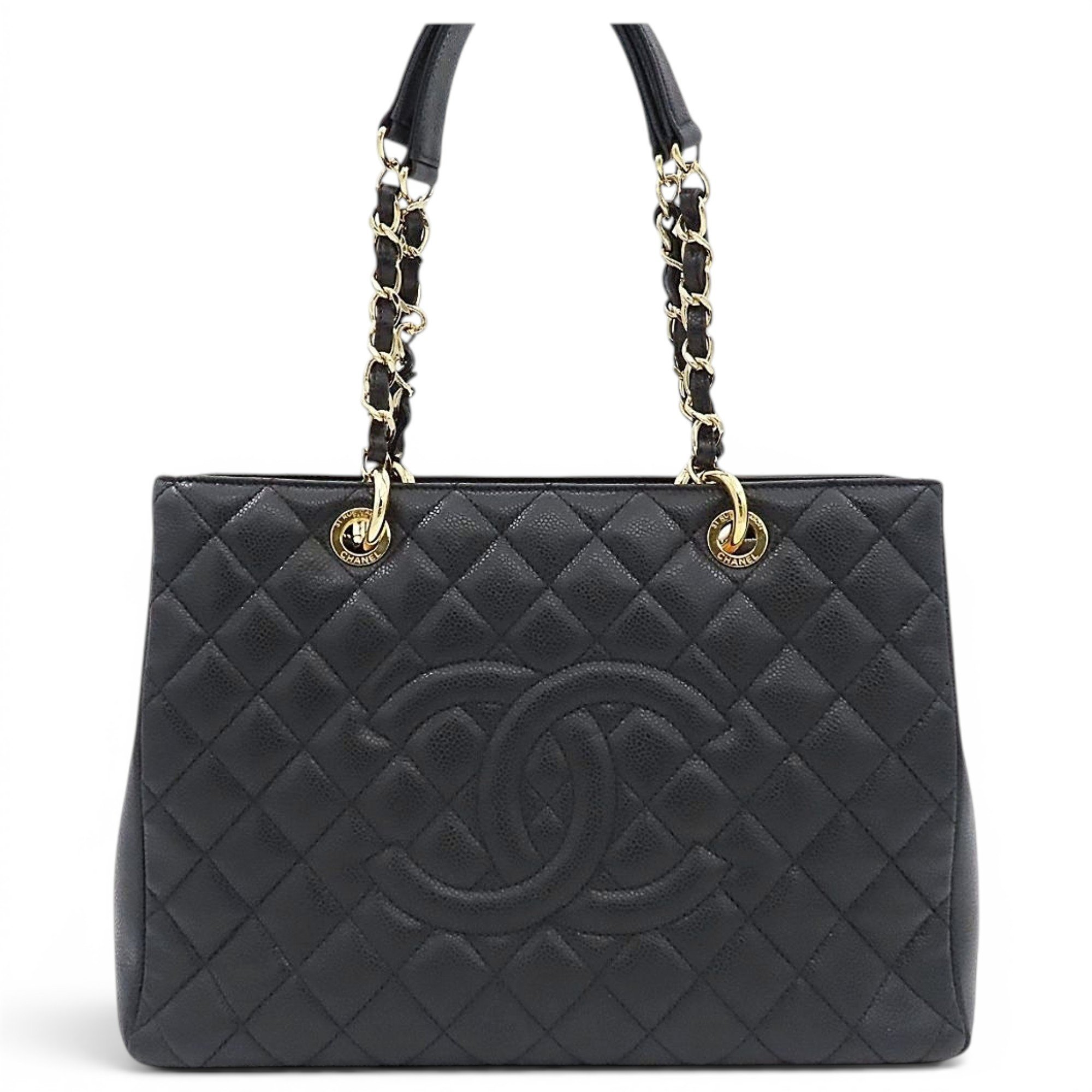 Grand shopping leather tote