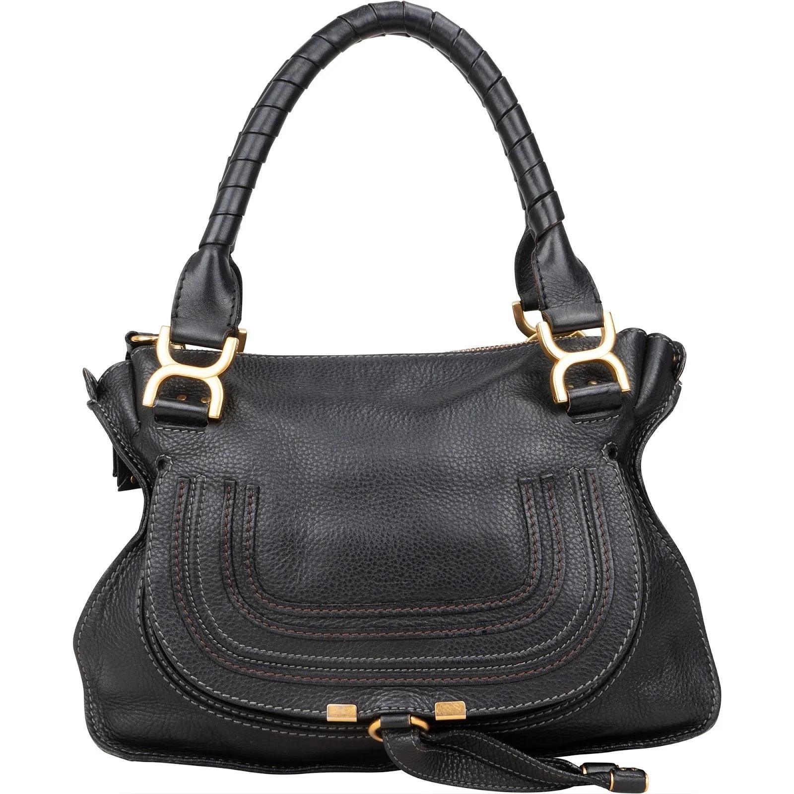 Marcie leather handbag