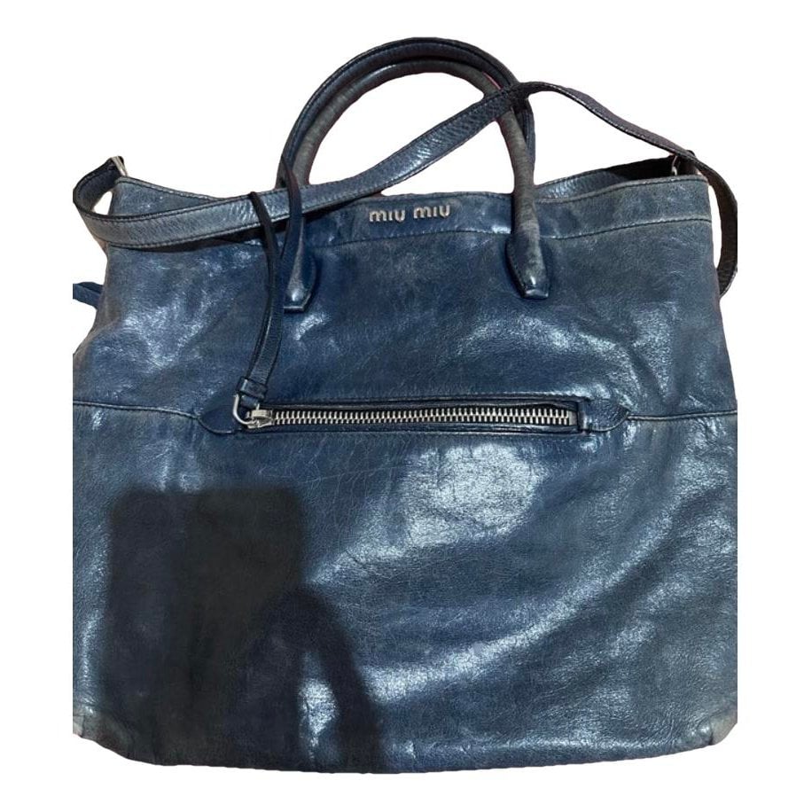 Miu Miu Leather tote