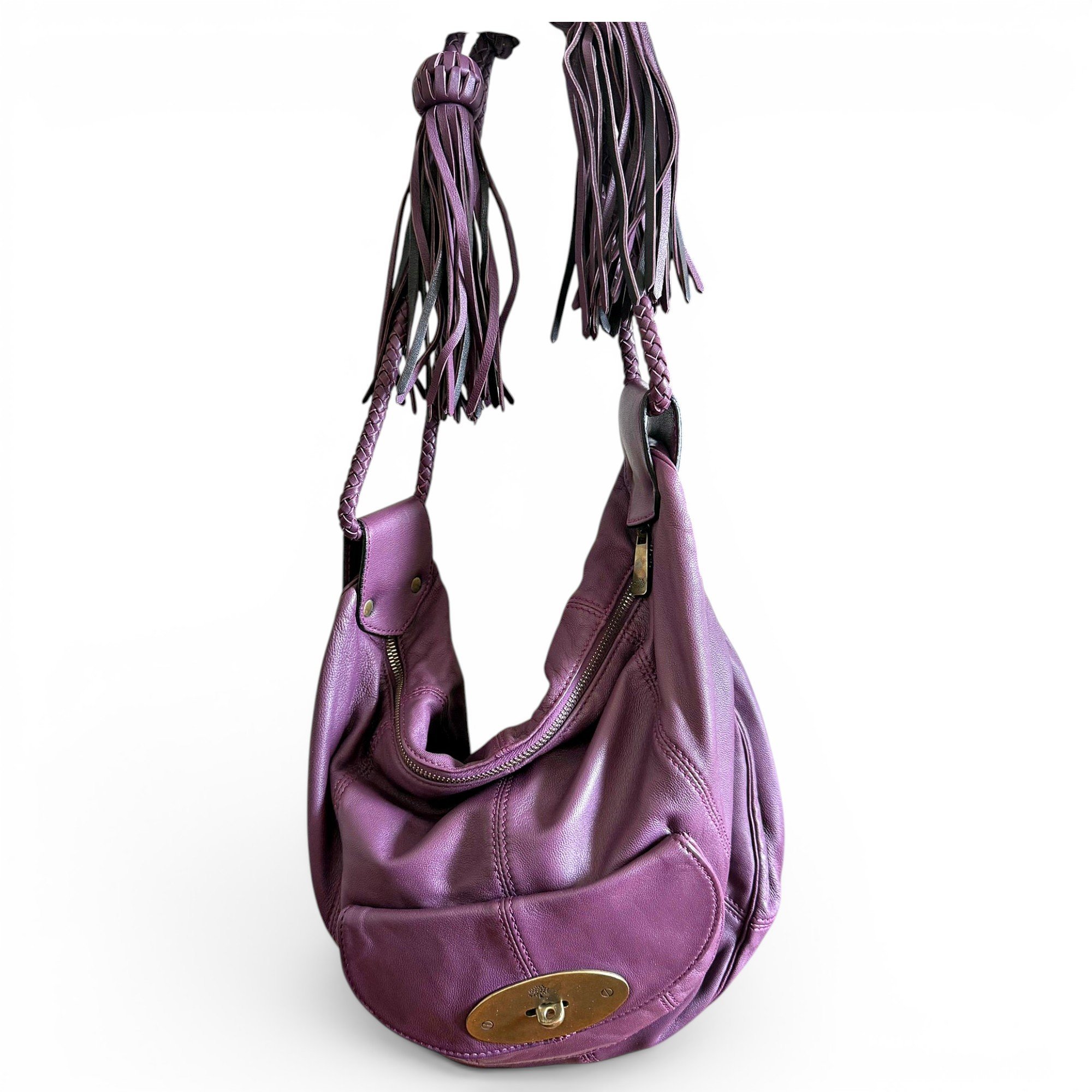 Leather handbag