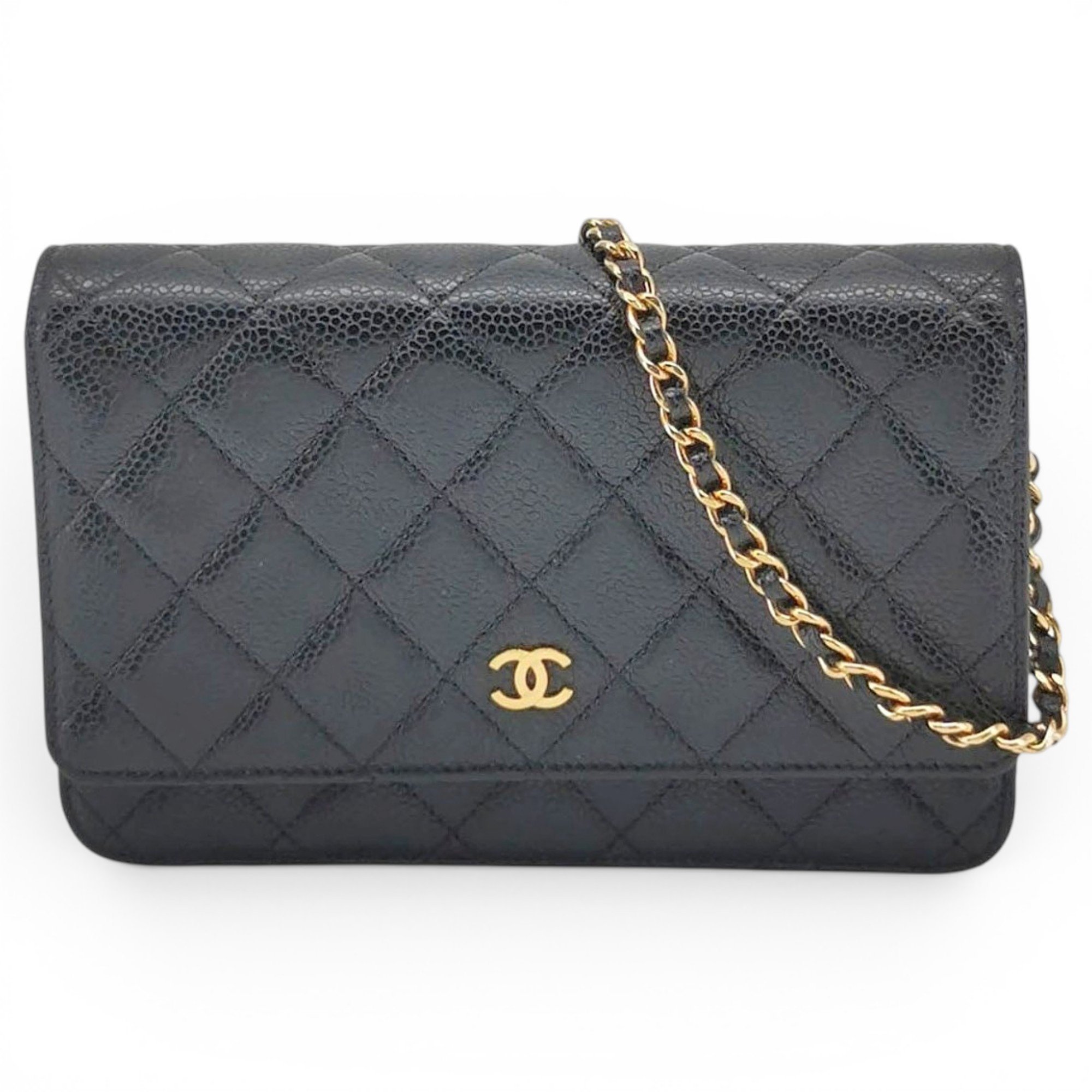 Wallet On Chain Timeless/Classique leather crossbody bag