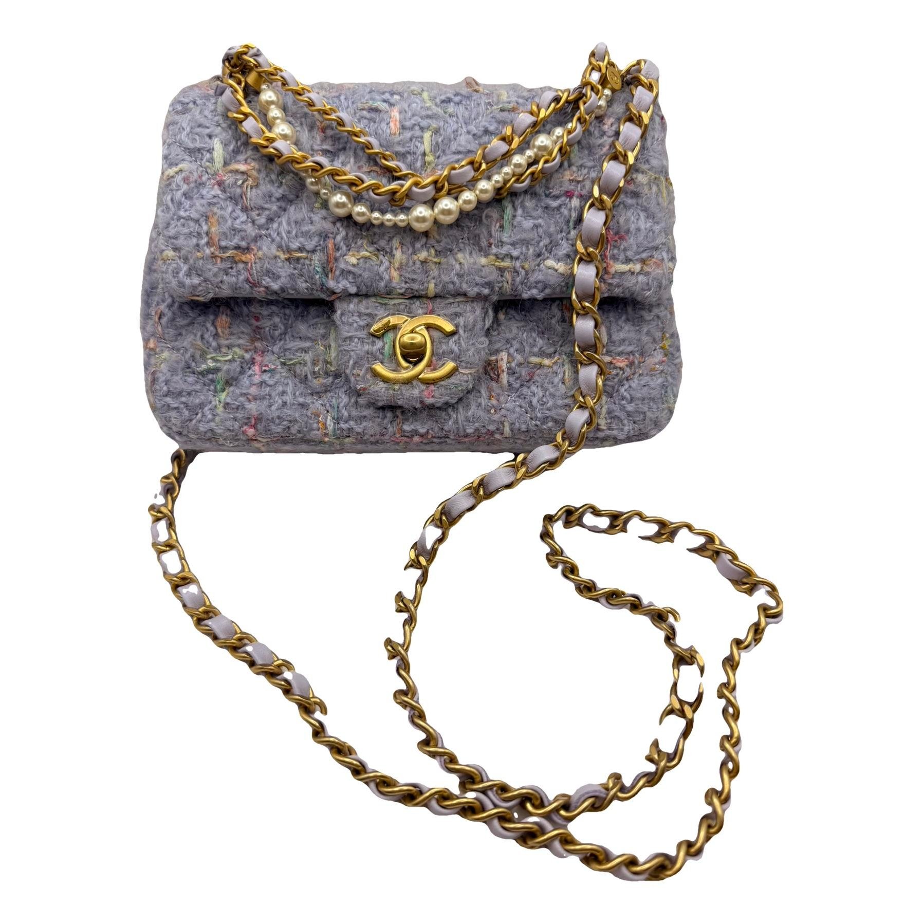 Tweed handbag