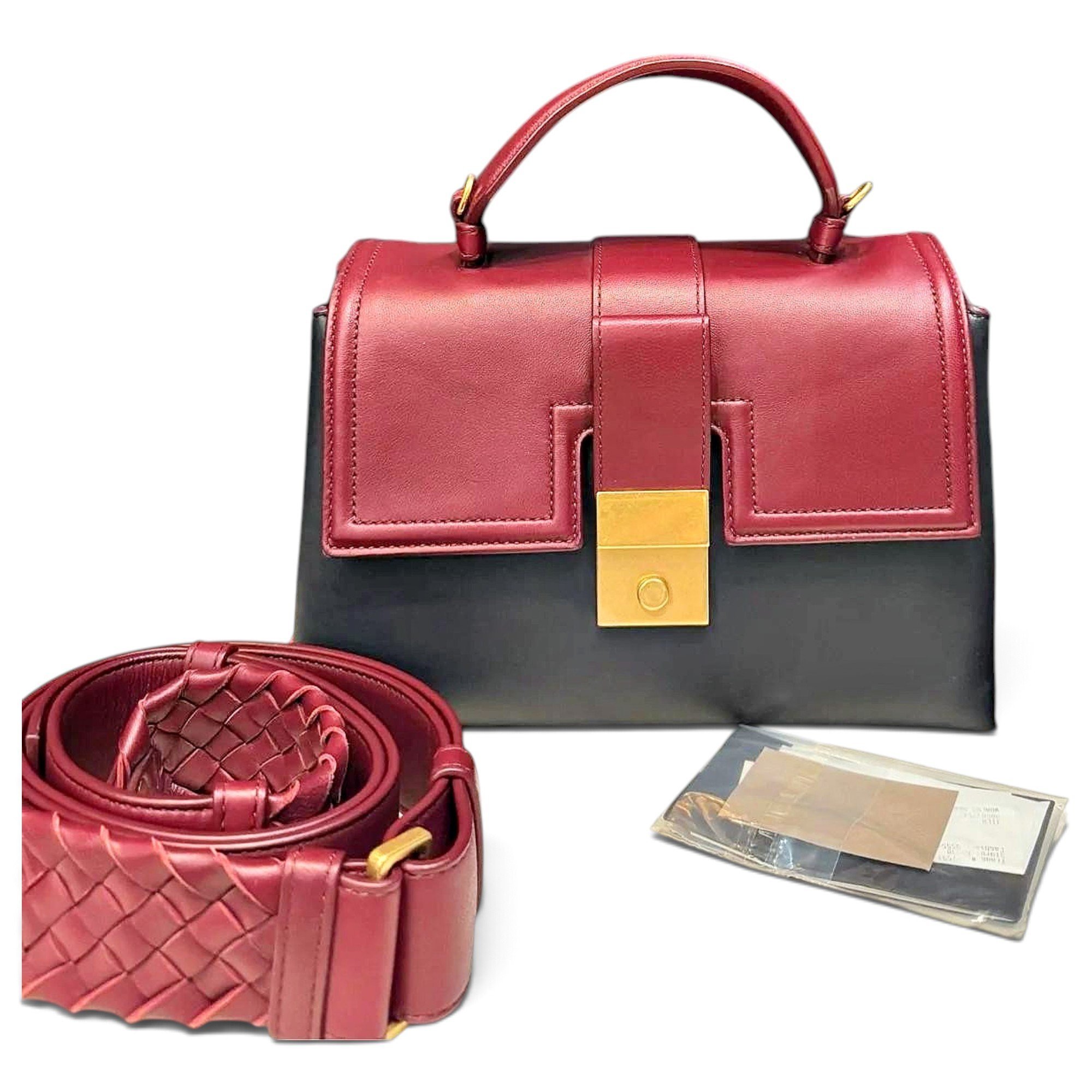 Piazza leather handbag