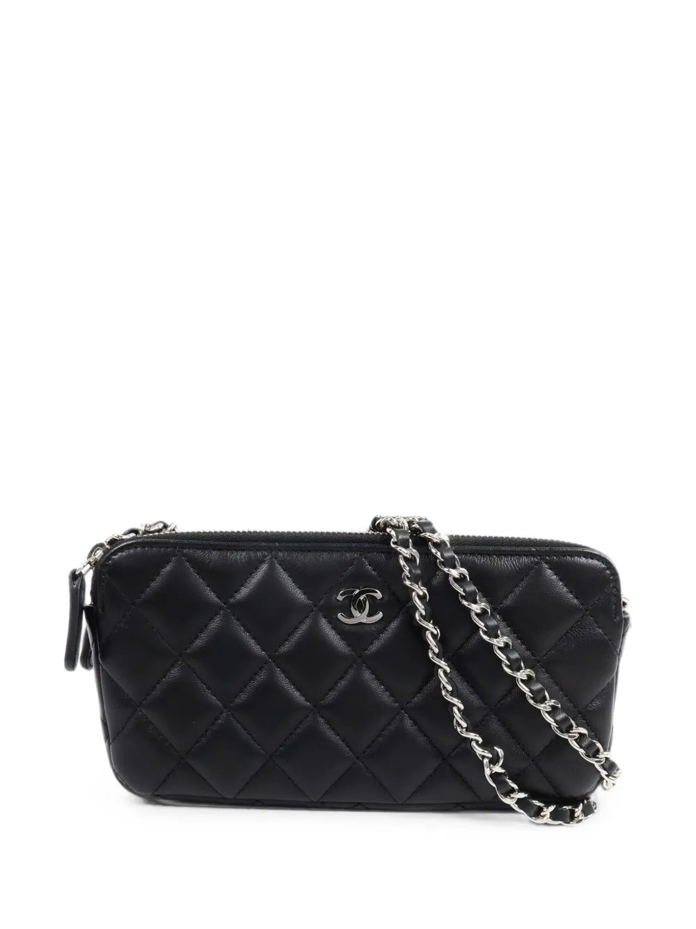Classic CC turn-lock quilted mini bag