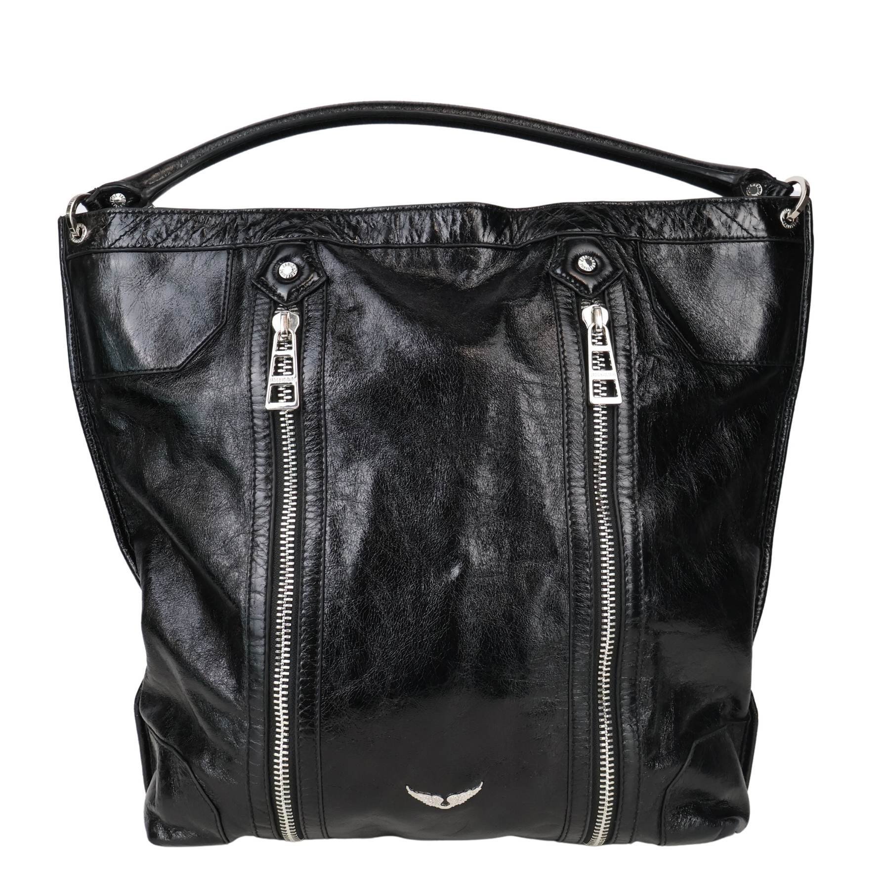 Leather handbag