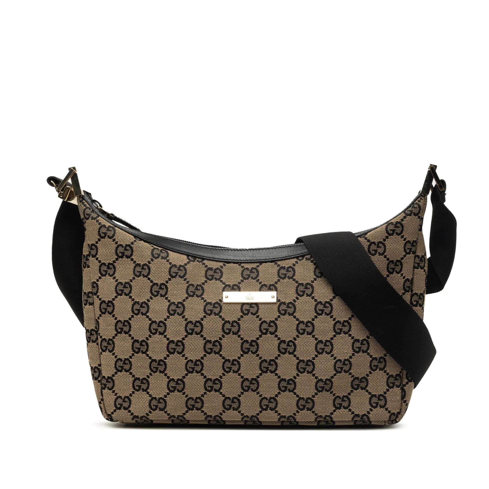Gucci B leather handbag