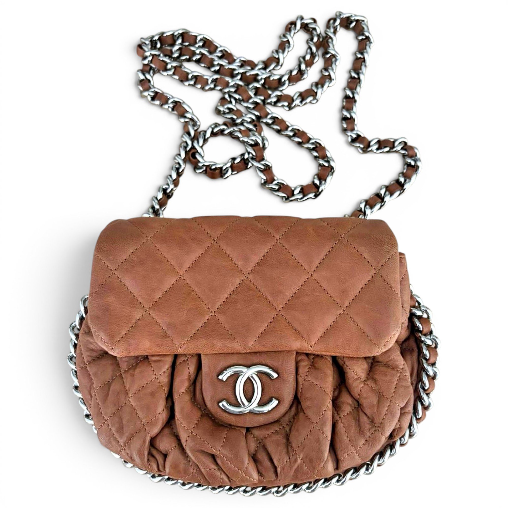 Leather handbag