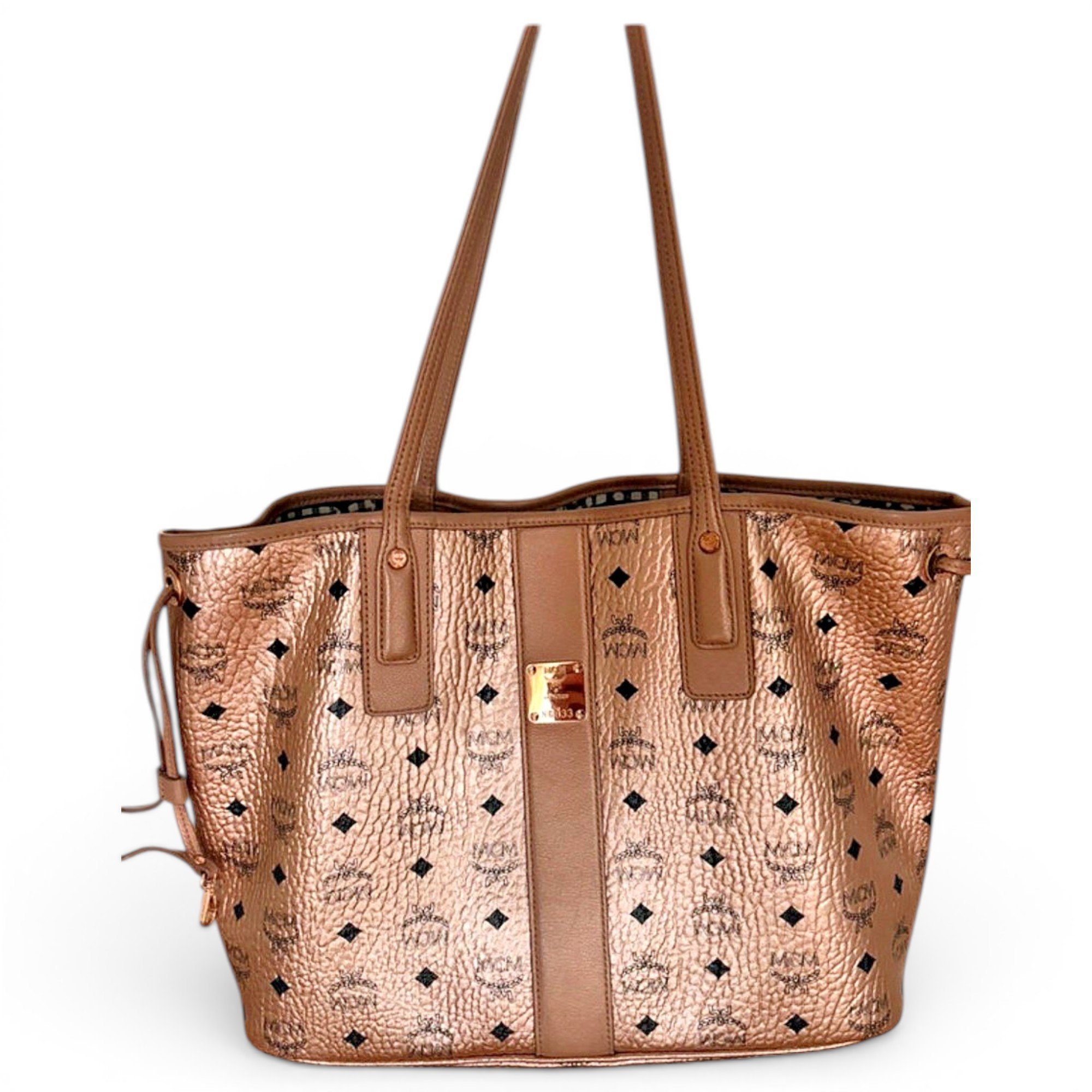 Leather tote