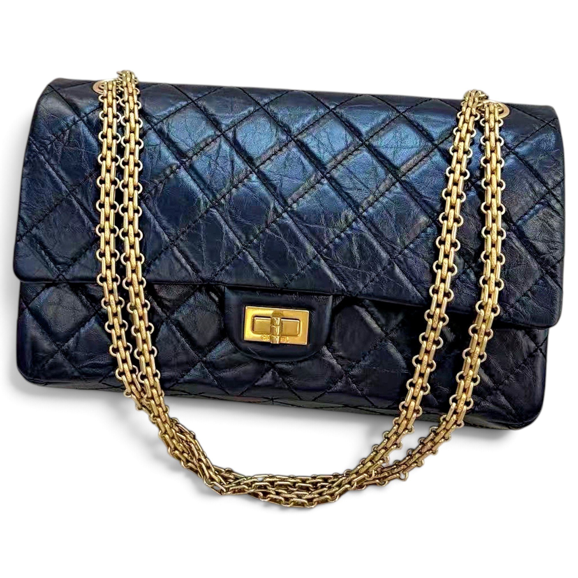 2.55 leather handbag