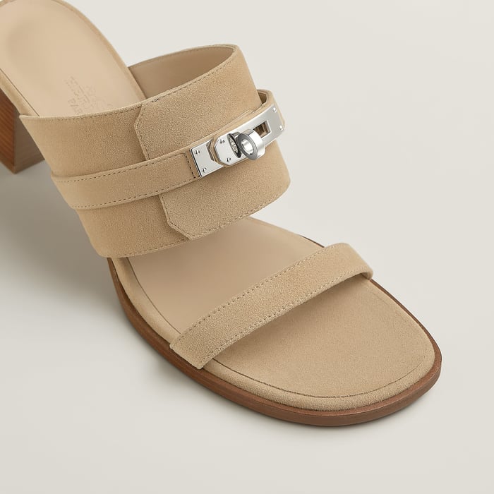Beige Camel Ninon 50 Sandal