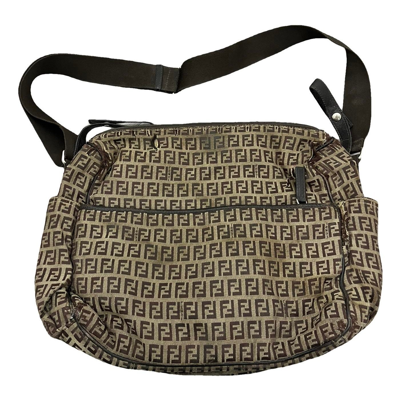 FF cloth crossbody bag