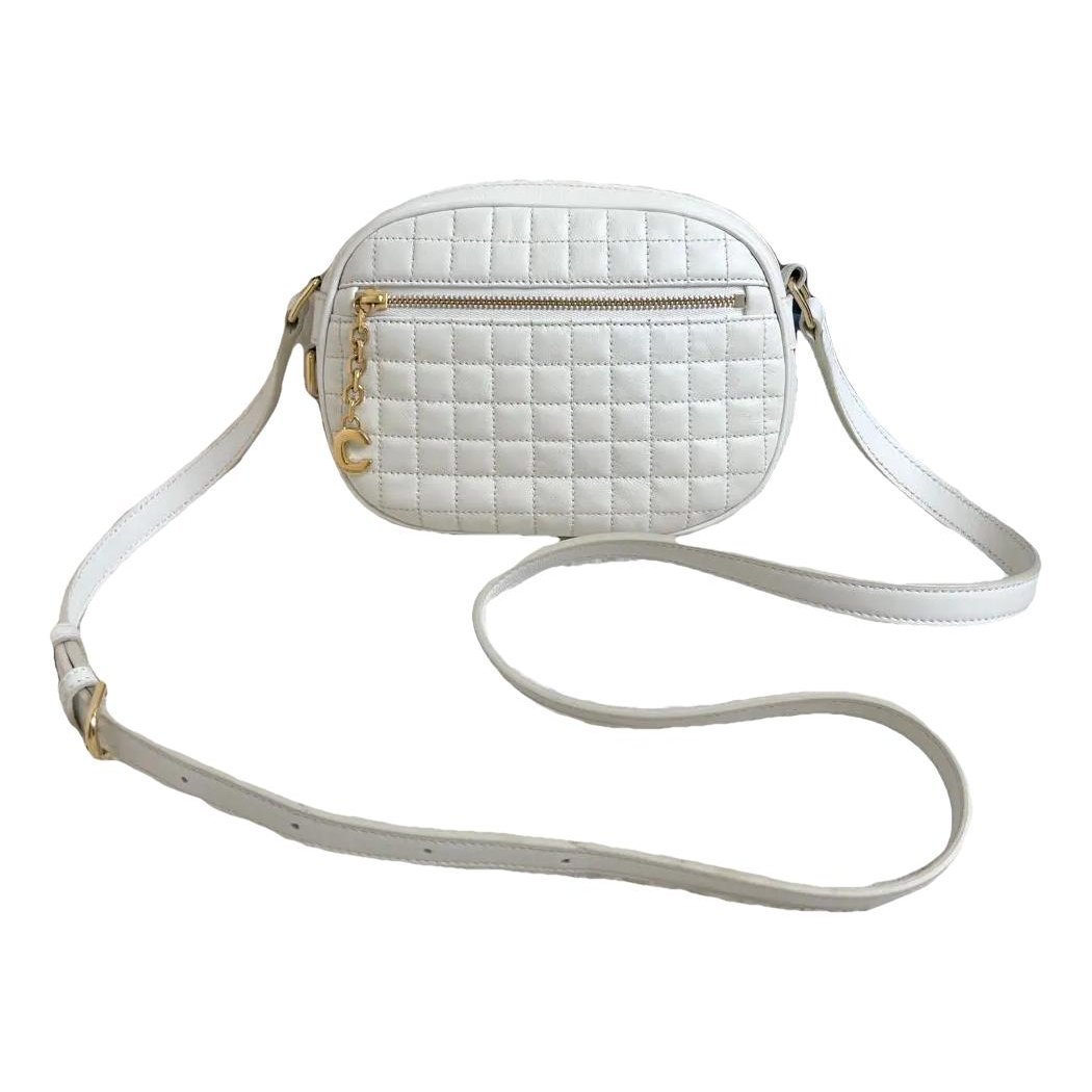 Charm leather handbag