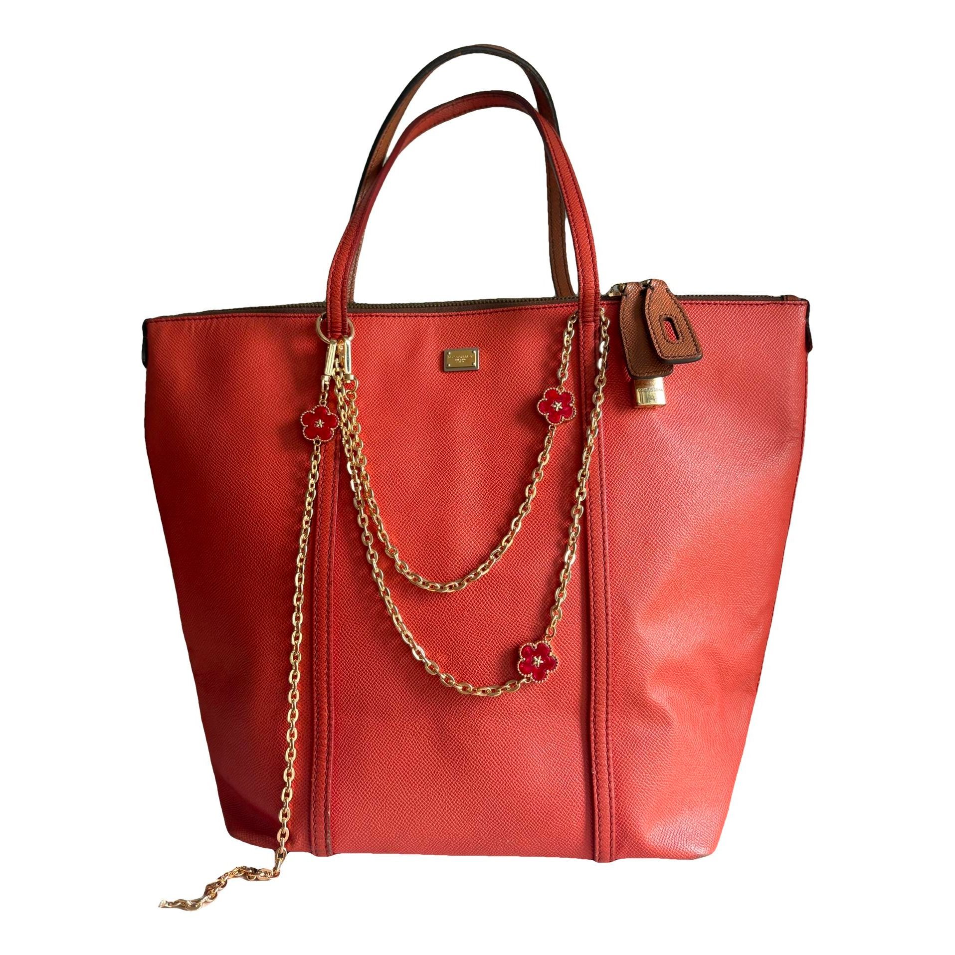 Sicily leather tote