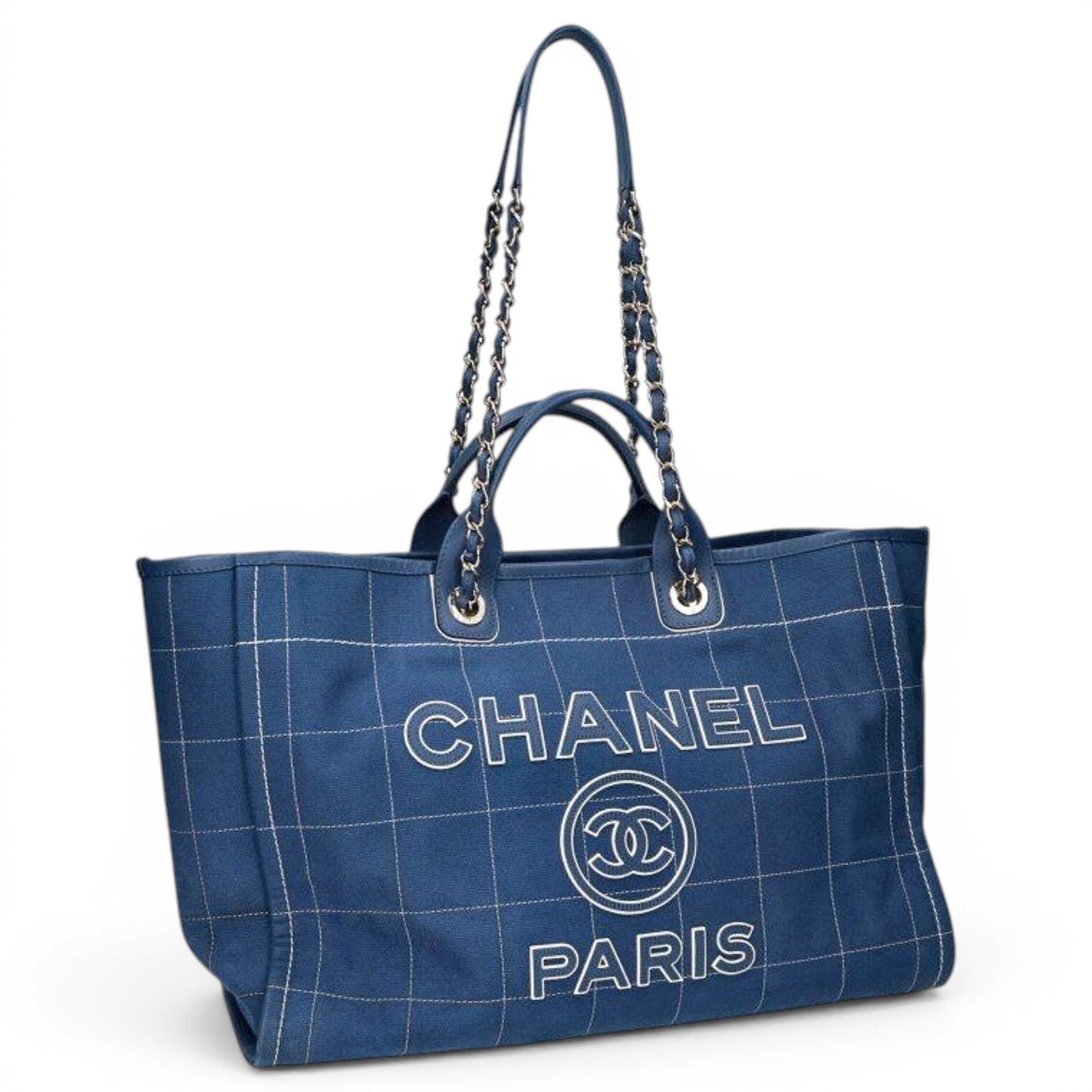 Deauville leather tote