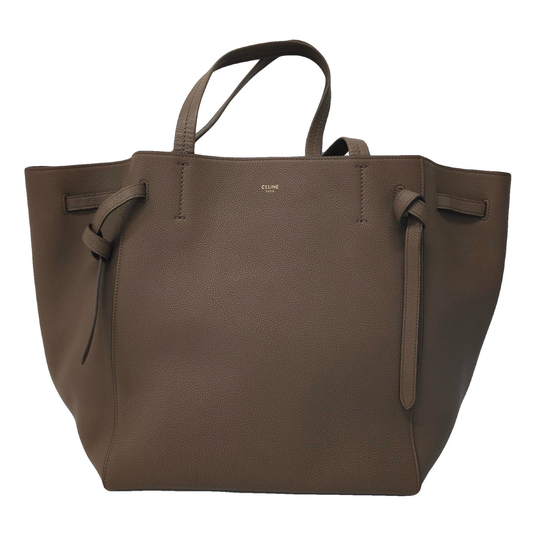 Cabas Phantom leather tote