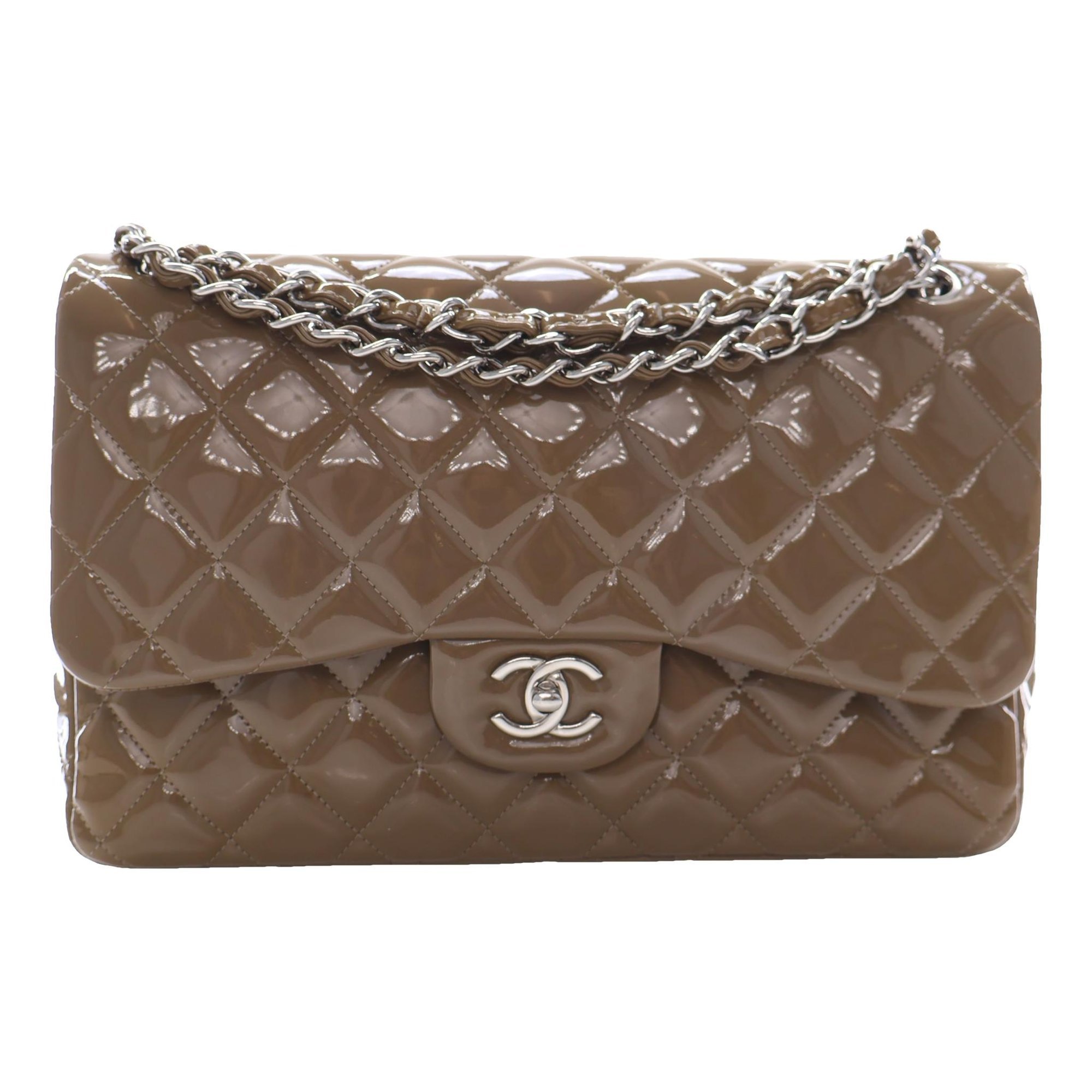 Patent leather crossbody bag