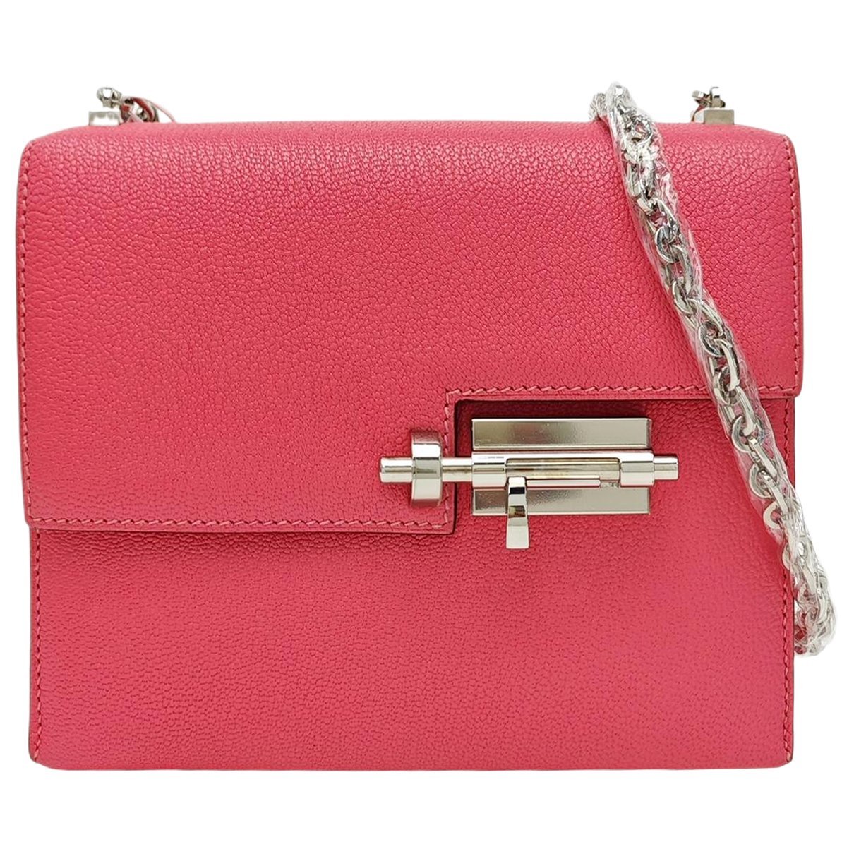 Verrou leather handbag