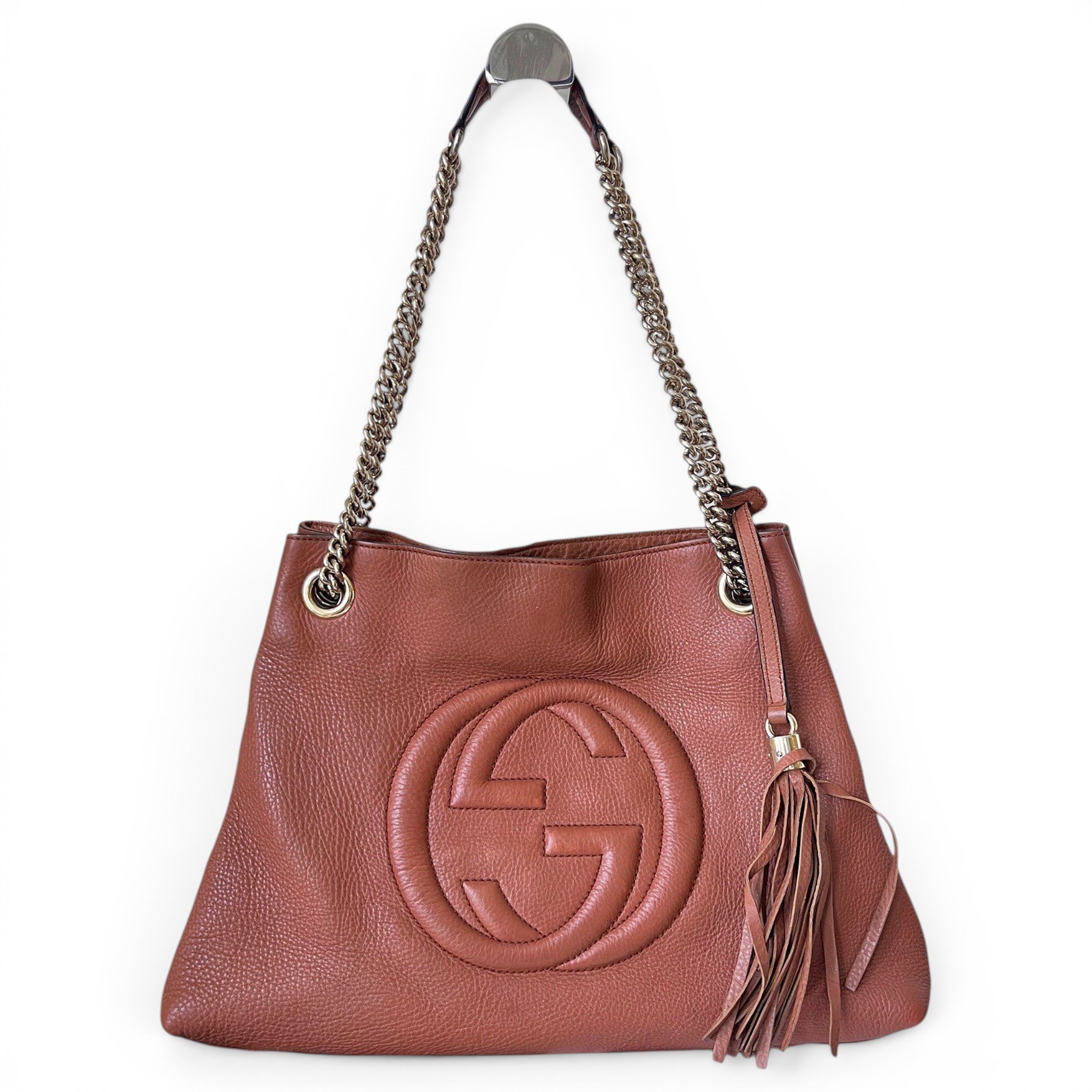 Soho leather tote
