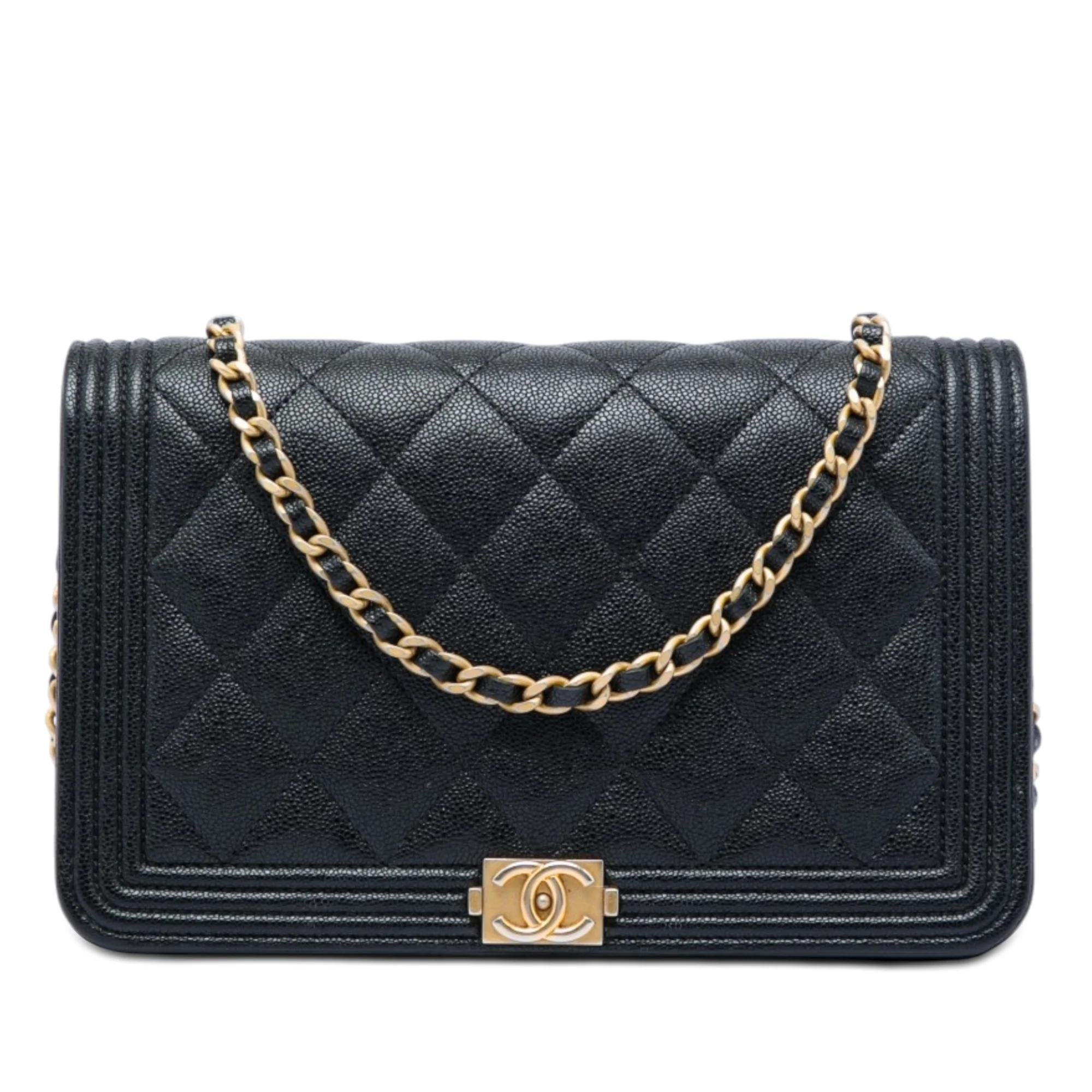 Boy leather crossbody bag