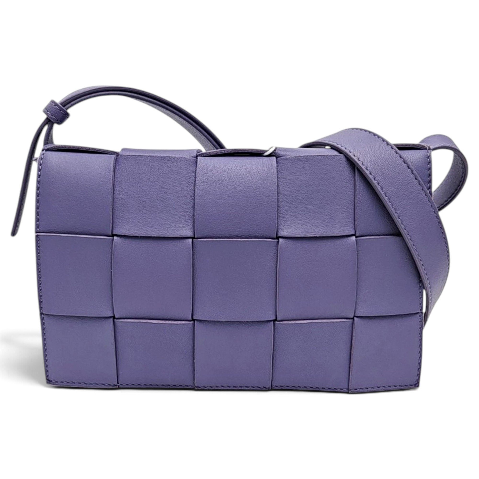Brick Cassette leather handbag