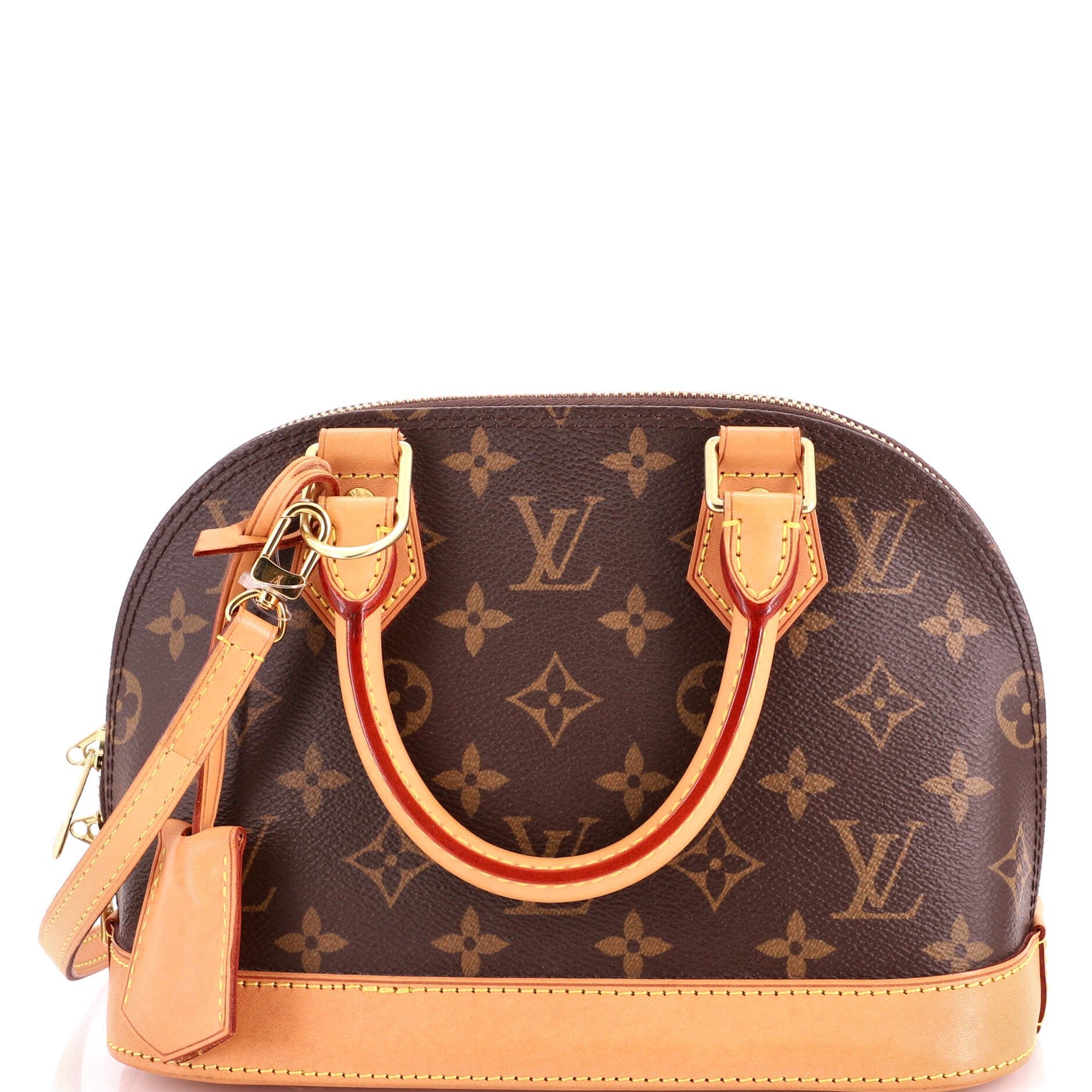 Alma Handbag Monogram Canvas BB