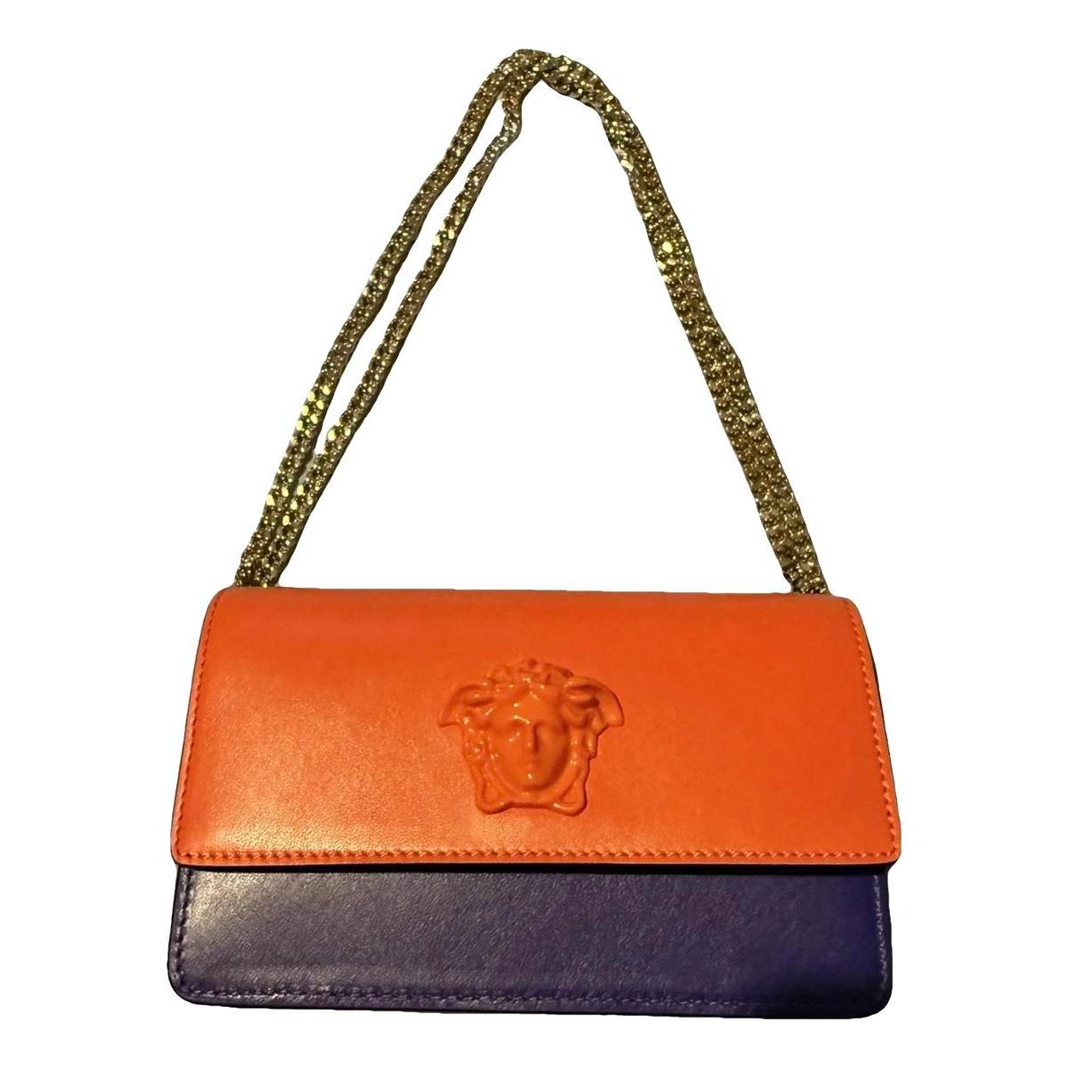 Versace La Medusa leather handbag