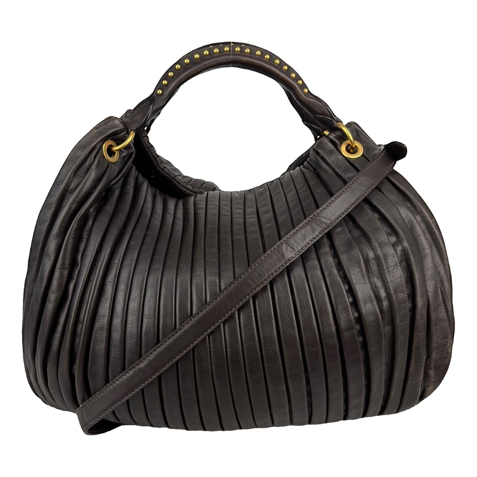 Vitello leather handbag