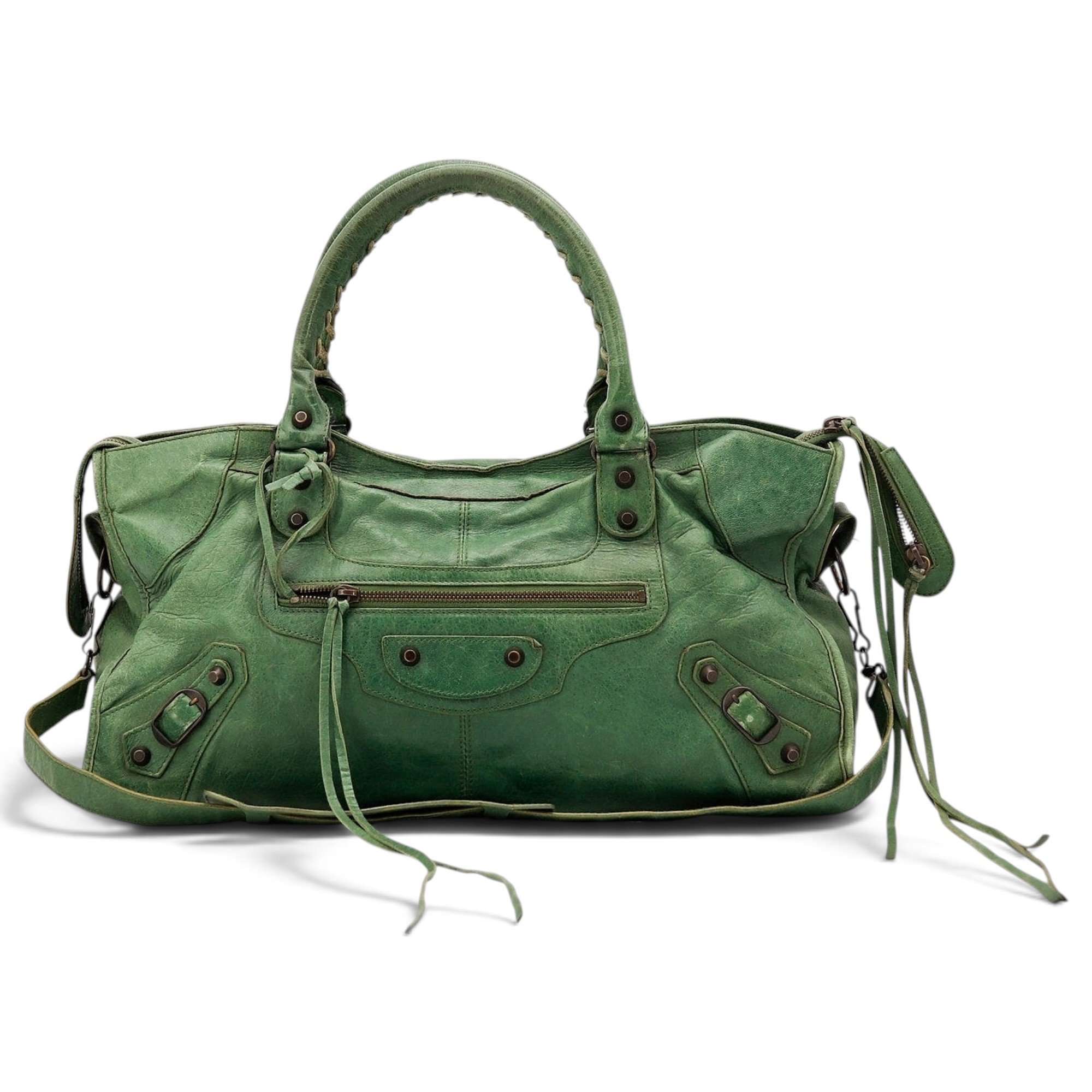 Balenciaga City leather handbag