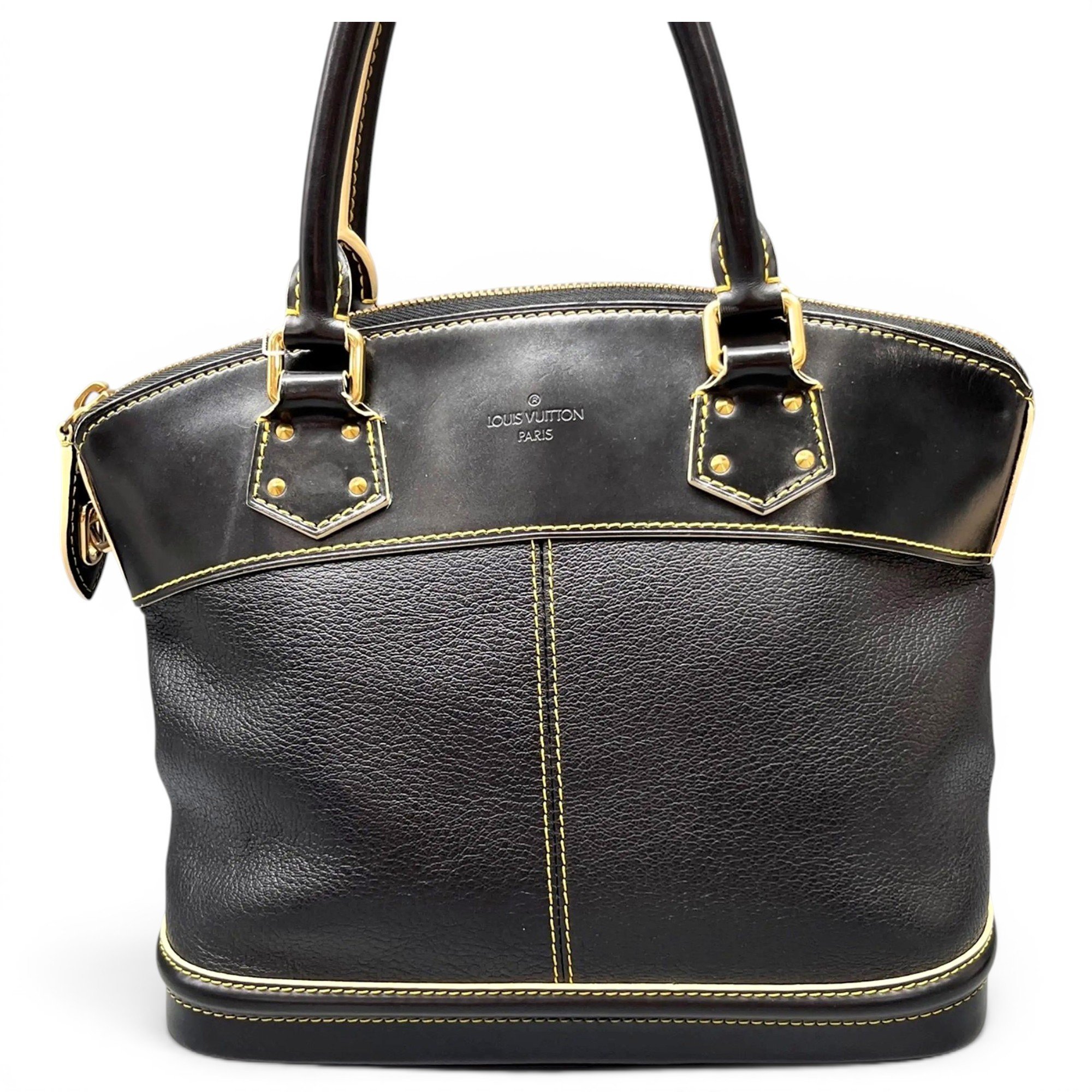 Lockit leather handbag