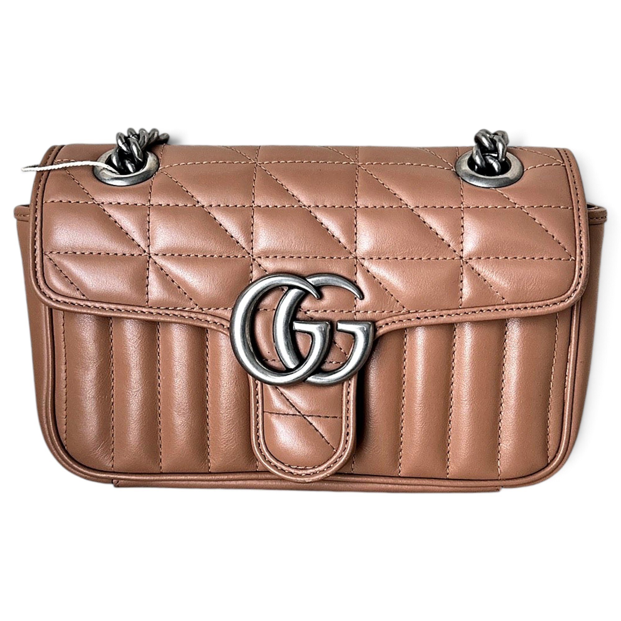 Gucci GG Marmont Flap leather handbag