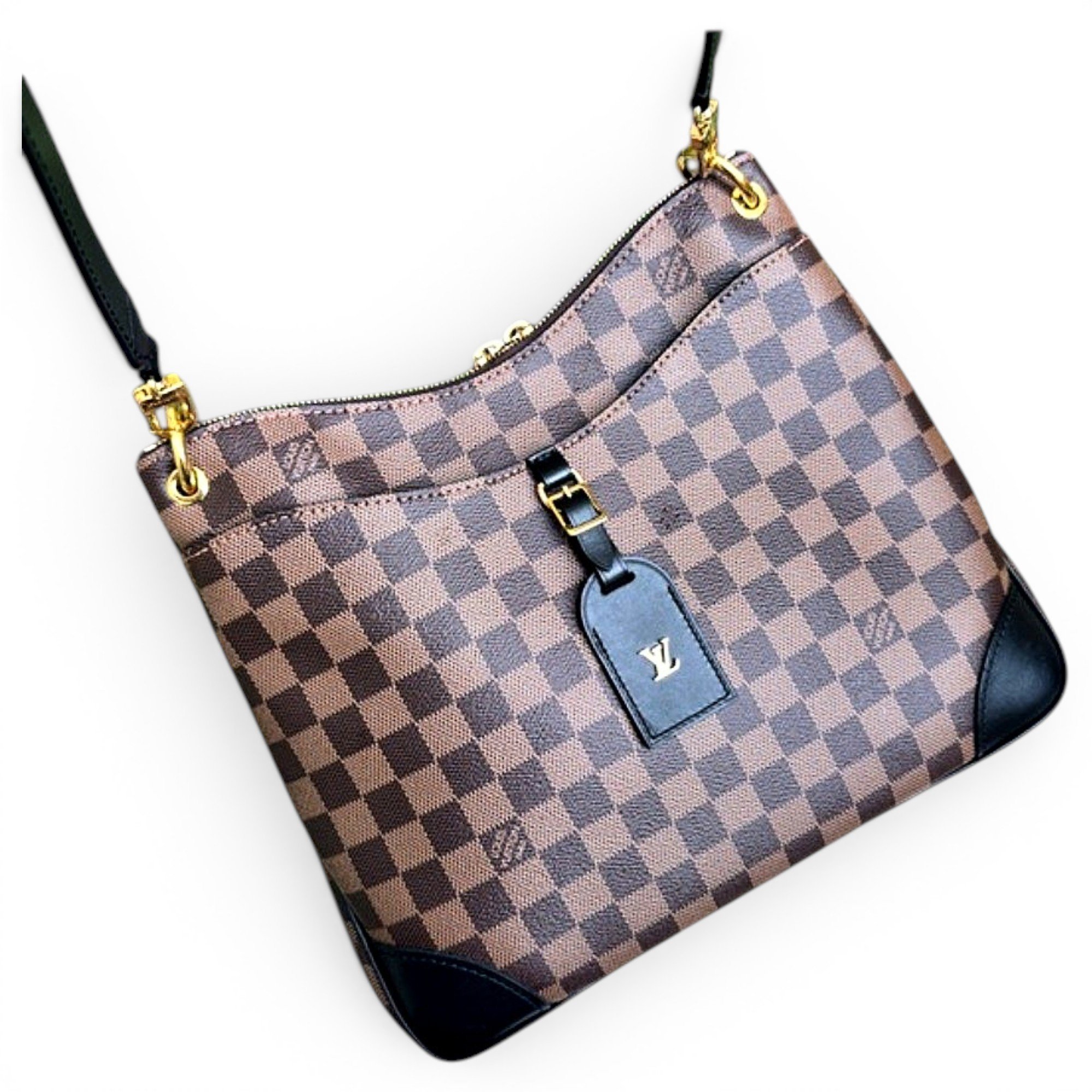 Odéon leather crossbody bag
